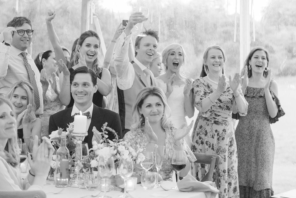 Amanda & Jono PapaKåta Sperry Tent Wedding, Rockley Manor, Flo Brooks Photography; Entertainment