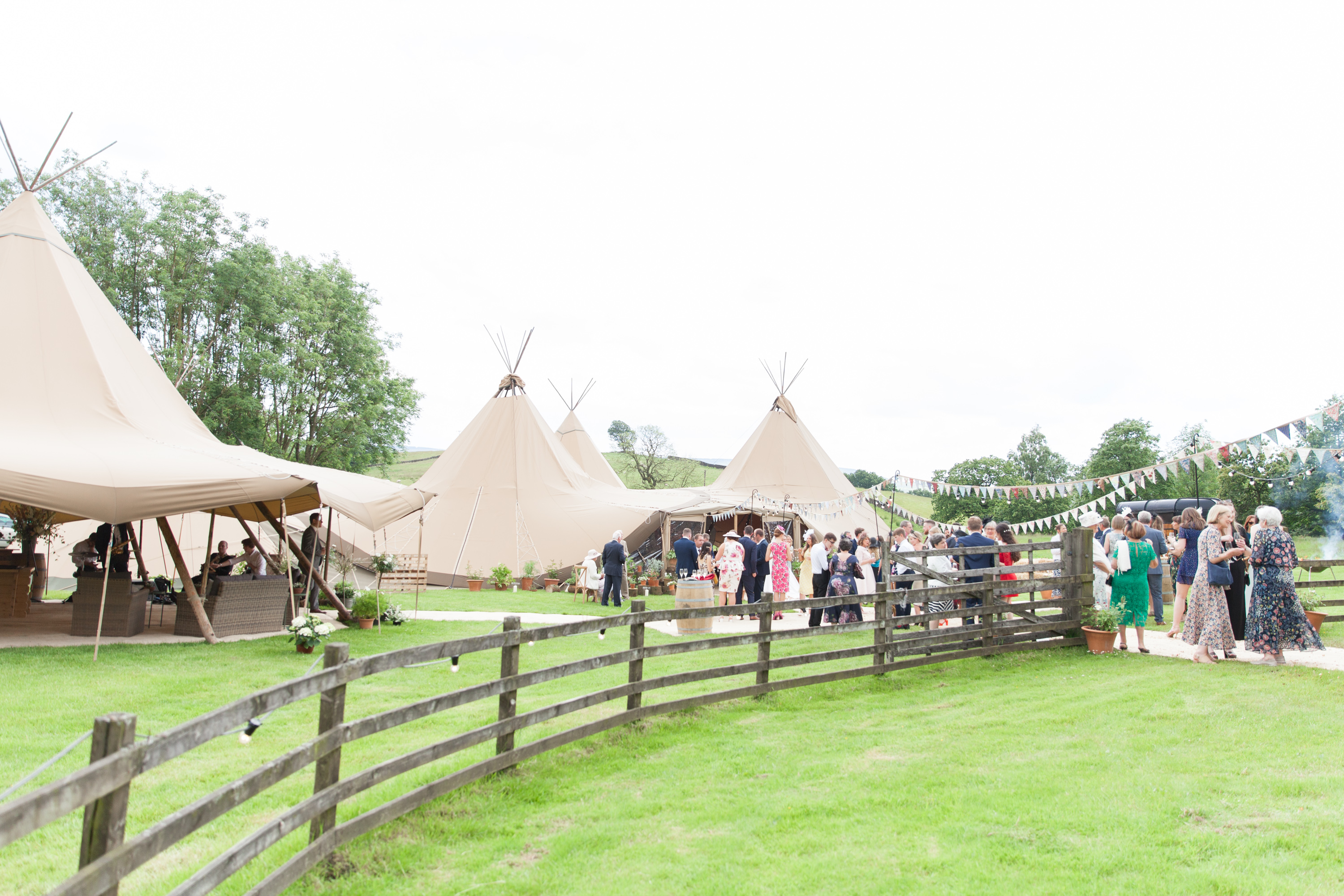Jess & Rob's stunning PapaKåta Tipi Tent Wedding in Ilkley, West Yorkshire. Photography by Helen Warner; Tipi Exteriors