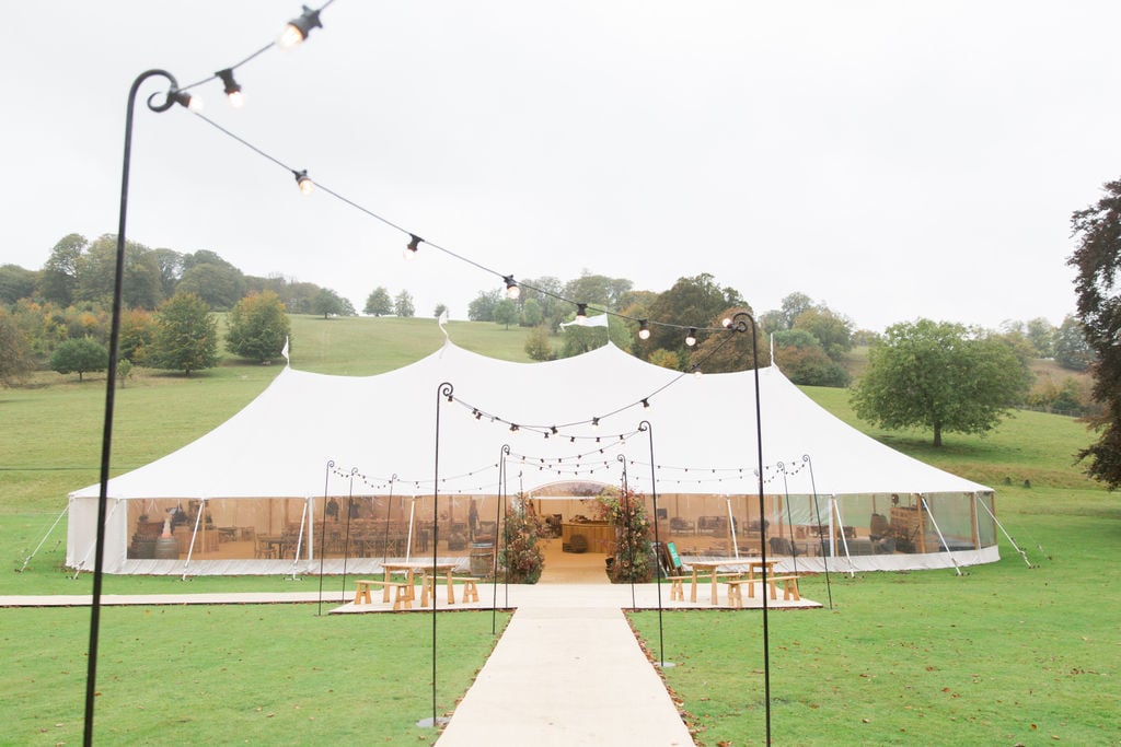 PapaKåta Autumn Open Weekend 2019 Sperry Tent, Photographed by Helen Warner Photography; Beautiful Sperry Exterior