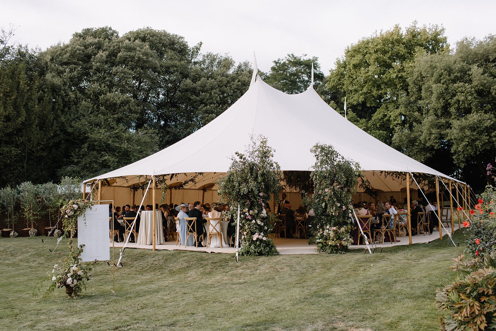 Sophie & James Gorgeous PapaKåta Sperry Tent Wedding in Cambridgeshire, Photographed by Beccy Goddard Photography; Stunning Sperry Exterior