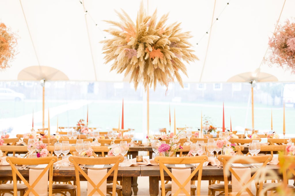 PapaKåta Autumn Open Weekend 2019 Sperry Tent, Photographed by Helen Warner Photography; Floral Clouds