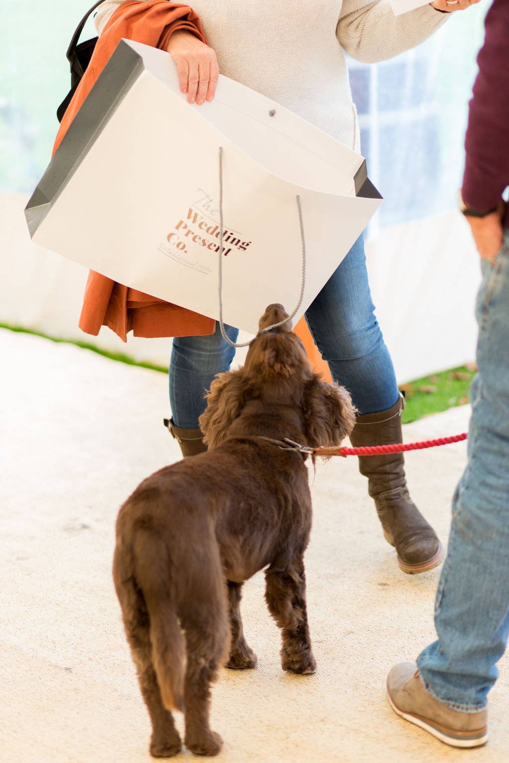 PapaKåta Autumn Open Weekend 2019 Sperry Tent, Photographed by Helen Warner Photography; Even the Doggies wanted a Goody Bag!
