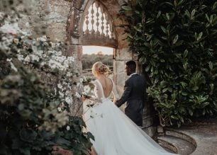 Isabel & Ope Stunning PapaKåta Sperry Tent Wedding at Buckhurst Park, Withyham. Photography by Ben & Kadin; Stunning Wedding Dress