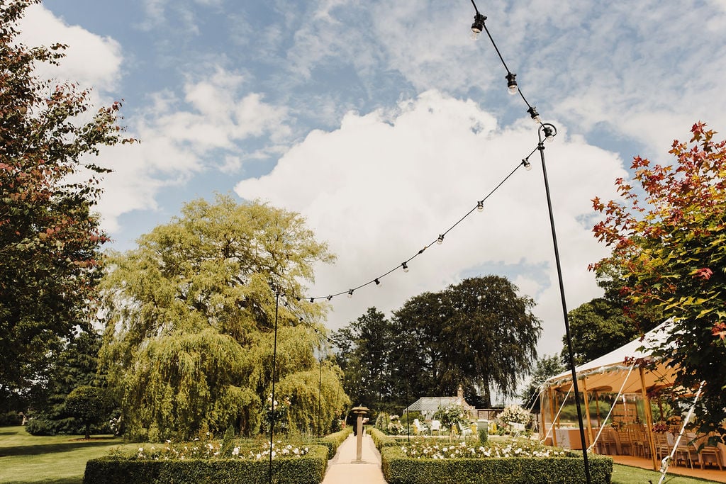 Ruth & Alex PapaKåta Sperry Tent Wedding in Angus, Scotland. Photographed by Anna Urban Photography; Festoon Lighting