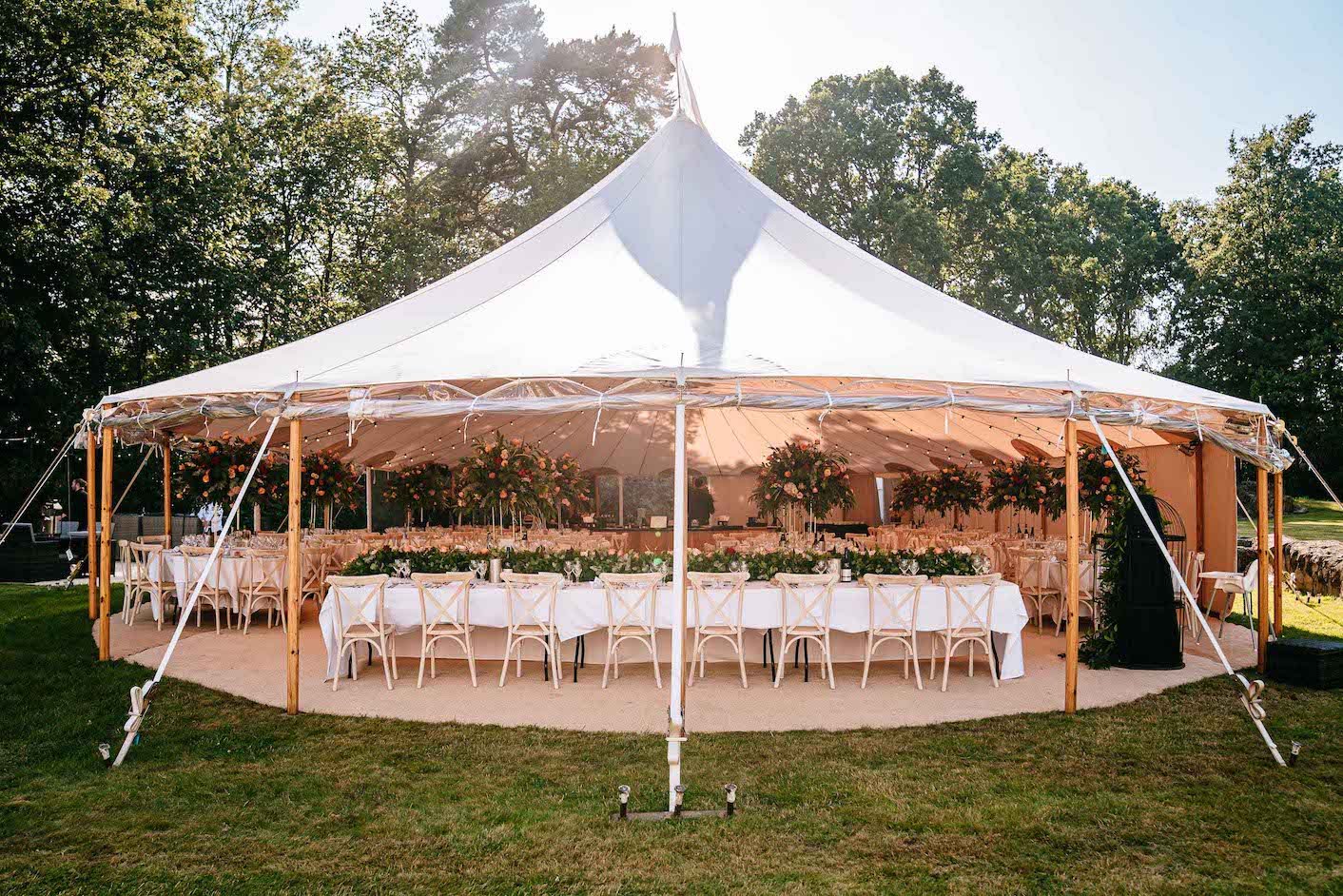 Tara & Garry Beautiful PapaKåta Sperry Tent & Naked Tipi Wedding in Virginia Water, Sarah Legge Photography; Stunning Sperry