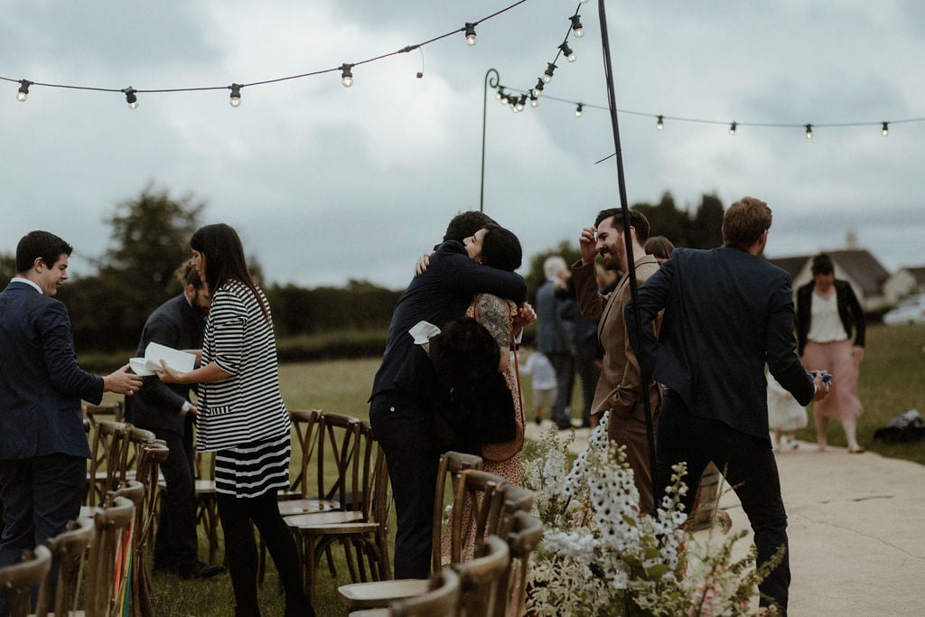 Georgie & Will Stunning PapaKåta Tipi Tent Wedding near Henley-on-Thames, Oxfordshire. Captured beautifully by Olivia & Dan Photography; Wedding Guests 