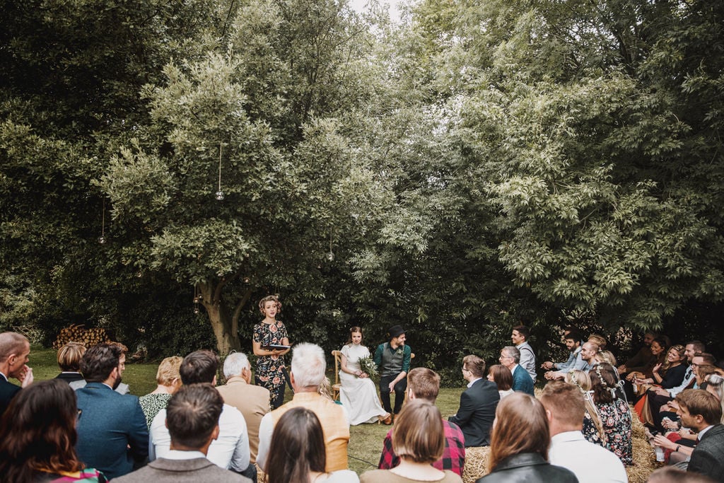 Gem & James Beautiful PapaKåta Tipi Tent Wedding in Hertfordshire, Kat Hill Photography; Outdoor Rustic Ceremony Gem & James Beautiful PapaKåta Tipi Tent Wedding in Hertfordshire, Kat Hill Photography; Outdoor Rustic Ceremony
