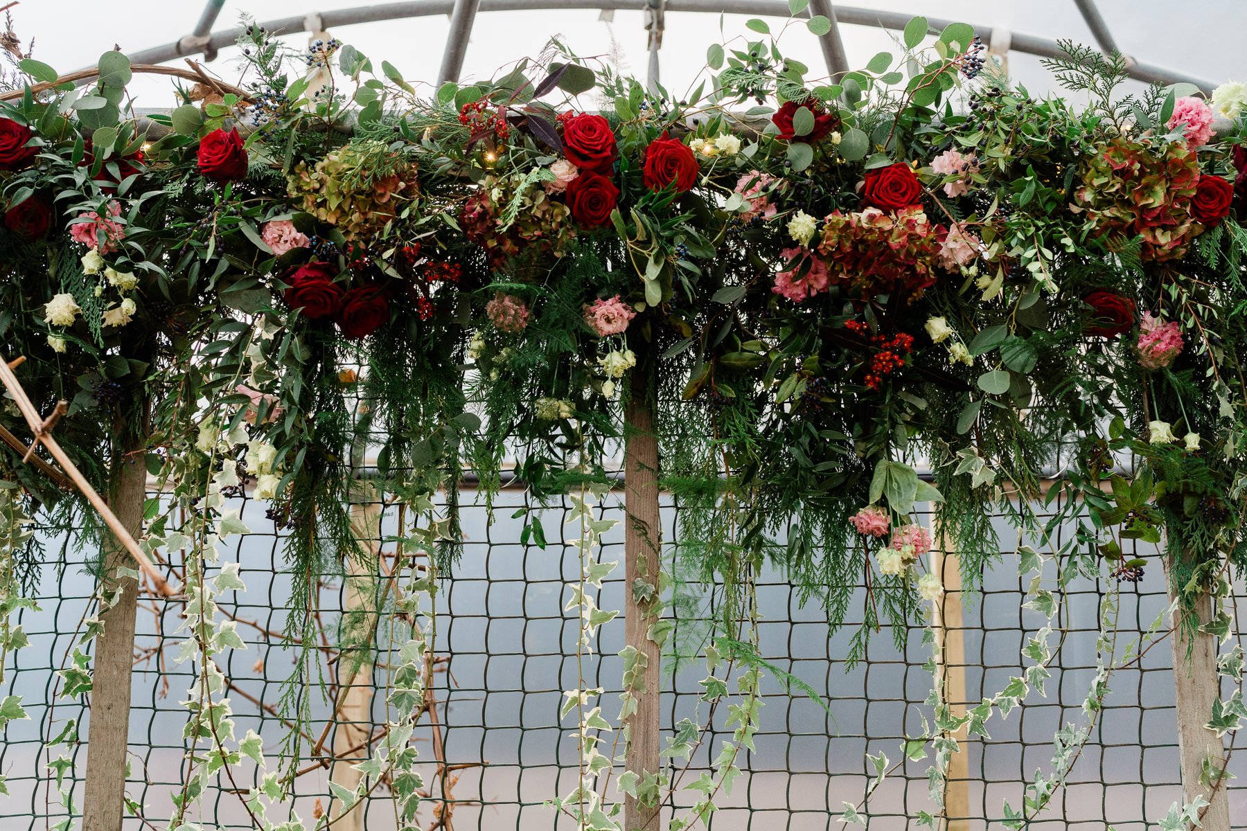 Gill & Alastair Beautiful PapaKåta Sperry Tent Wedding in Craigellachie, Moray, Scotland. Chris Henderson Photography; Beautiful Flowers