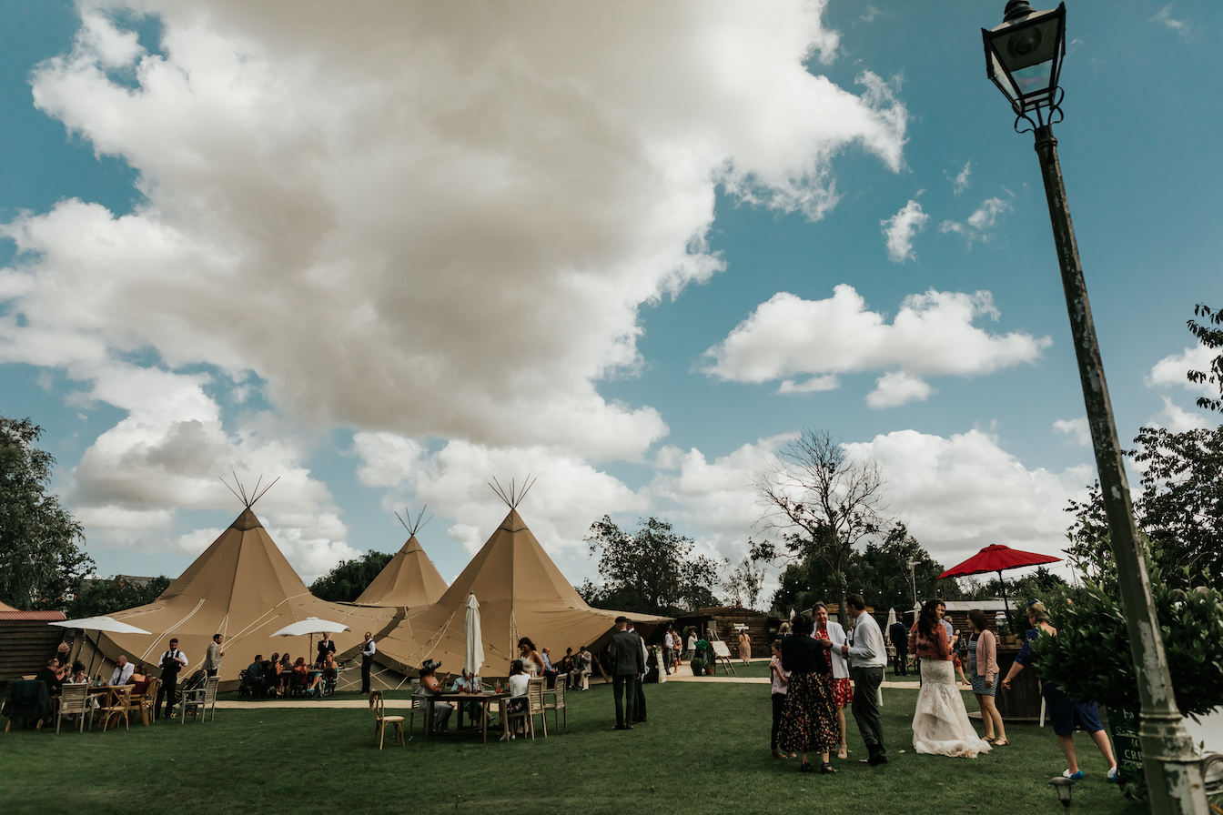 Leanne & Michael Gorgeous PapaKåta Tipi Tent Wedding in North Yorkshire, Photography by Charli; Summer Tipi Wedding