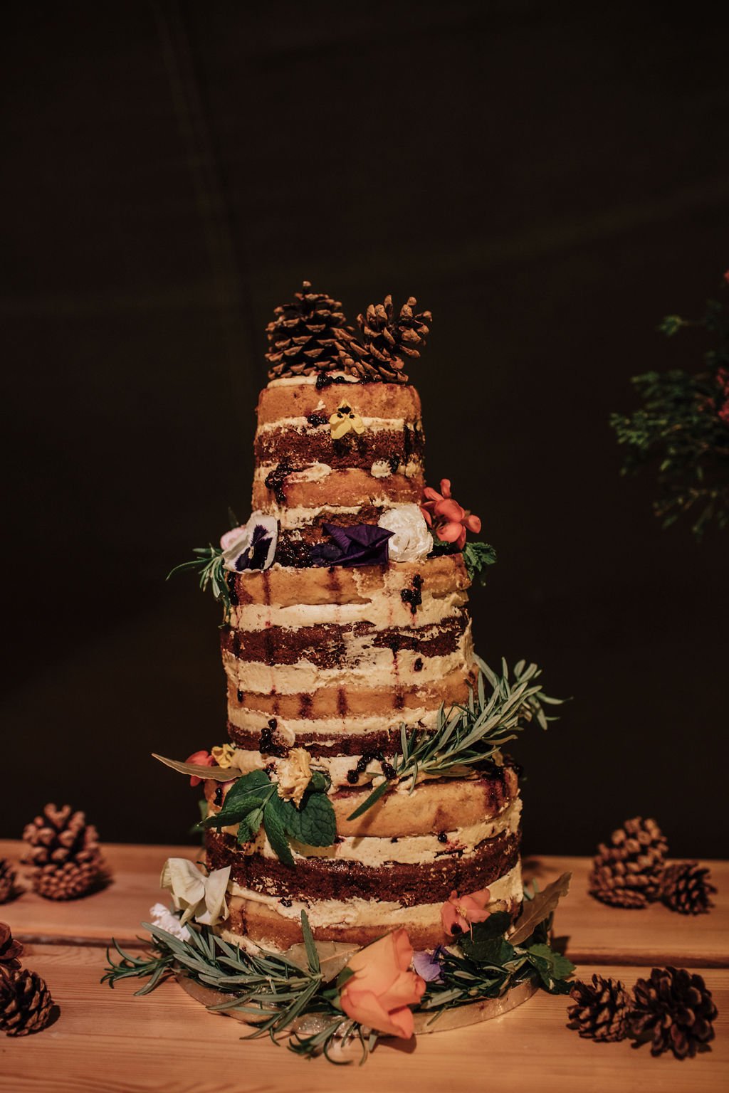 Gem & James Beautiful PapaKåta Tipi Tent Wedding in Hertfordshire, Kat Hill Photography; Ginger and Spiced Apple Cake with Chai Icing and Blackberry Compote Gem & James Beautiful PapaKåta Tipi Tent Wedding in Hertfordshire, Kat Hill Photography; Ginger and Spiced Apple Cake with Chai Icing and Blackberry Compote