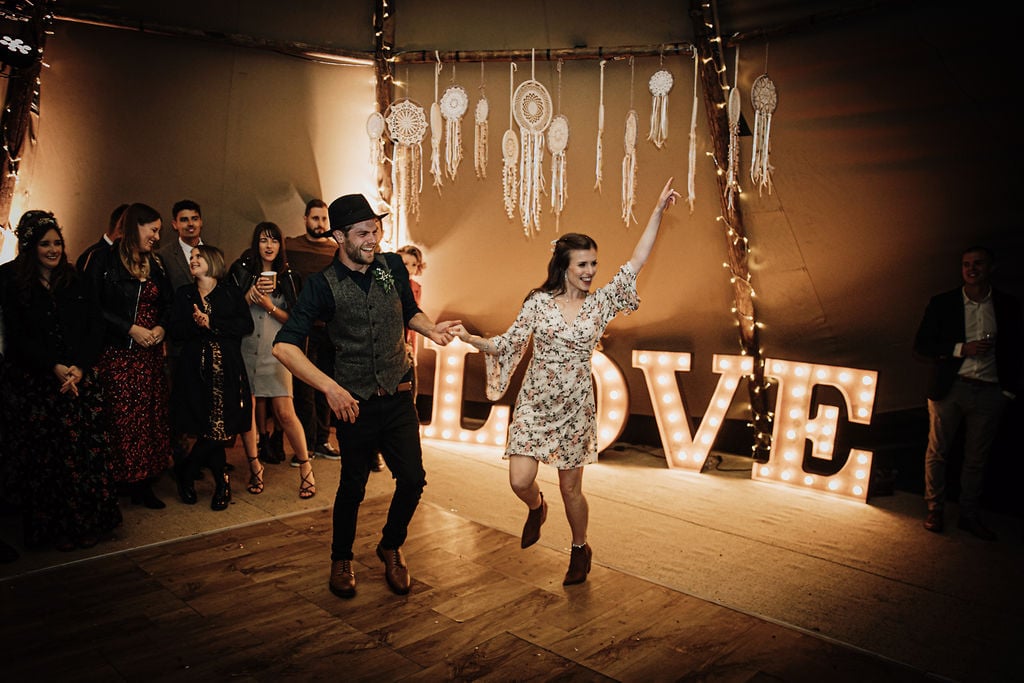 Gem & James Beautiful PapaKåta Tipi Tent Wedding in Hertfordshire, Kat Hill Photography; First Dance! Gem & James Beautiful PapaKåta Tipi Tent Wedding in Hertfordshire, Kat Hill Photography; First Dance!