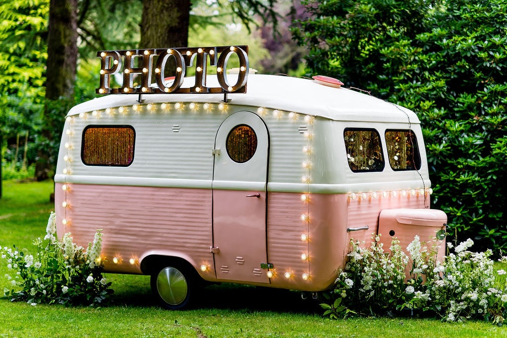Megan & Lewis Gorgeous PapaKåta Tipi Tent Wedding at Markington Hall, North Yorkshire. Photographed by Joe Dodsworth Photography; Birdy Photo Booth