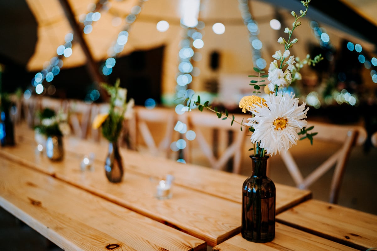 Amy & Dom Stunning PapaKåta Tipi Tent Wedding in Kilnsey Park, Yorkshire Dales. Steve Bridgwood Photography; Rustic Tipi Set Up