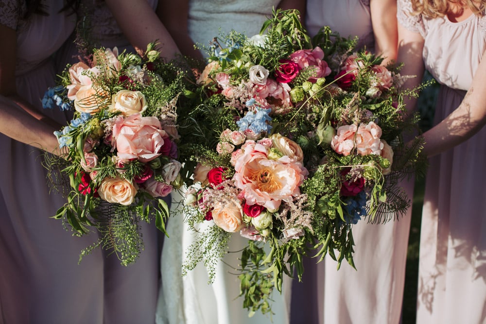 Ellie & Reuben Stunning PapaKåta Sperry Tent Wedding at Rudge Hall. Photographed by Fox Tail Photography; Beautiful Blooms!