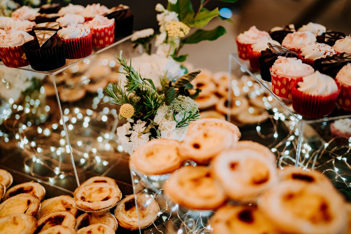 Amy & Dom Stunning PapaKåta Tipi Tent Wedding in Kilnsey Park, Yorkshire Dales. Steve Bridgwood Photography; Treats