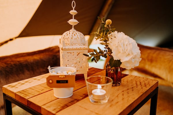 Amy & Dom Stunning PapaKåta Tipi Tent Wedding in Kilnsey Park, Yorkshire Dales. Steve Bridgwood Photography; Details